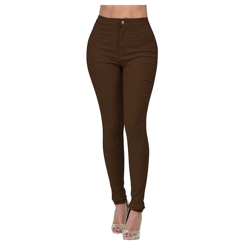 Women's High-Waisted Stretchy Slim-Fit Jeans
