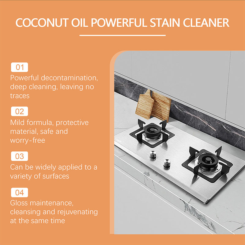 Coconut Oil Kitchen Cleaning & Polishing Paste