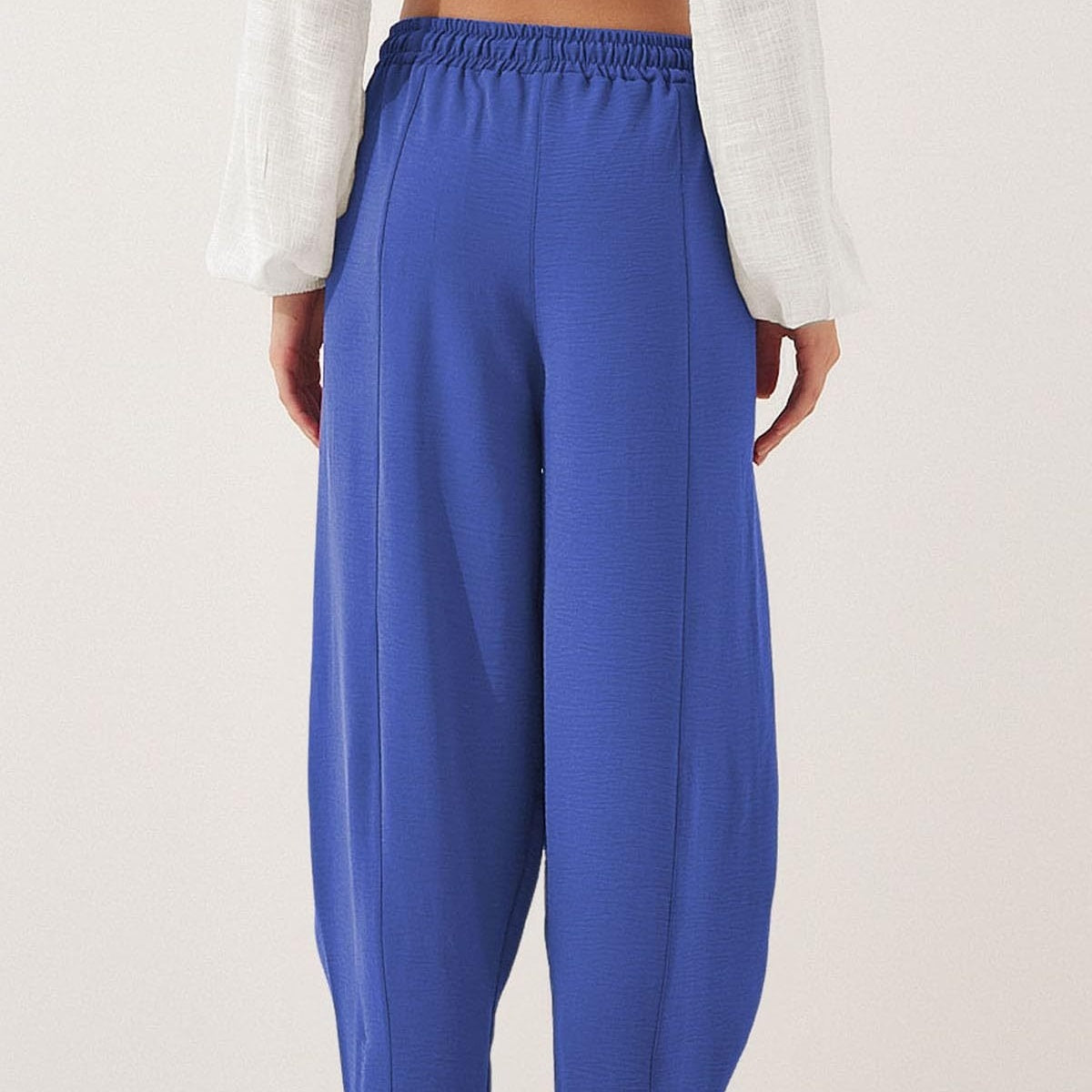 Women's Casual Wide-Leg Drawstring Pants