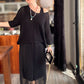Chic Vest Dress & Cover-Up Top Set
