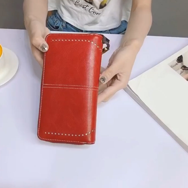 🎁Last day offer: 50% off-Women's Fashion Zipper Wallet