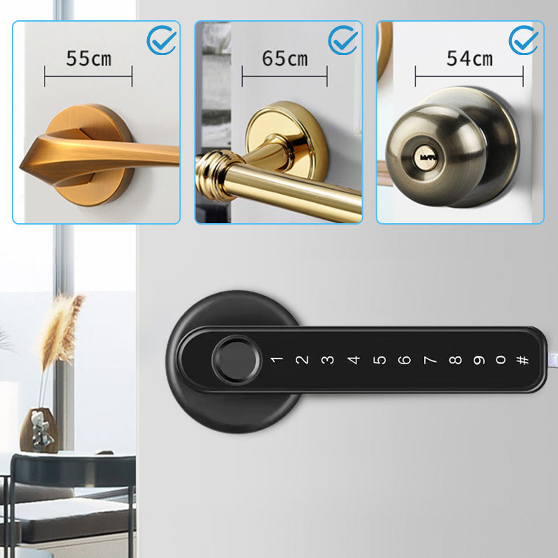 Free shipping🔥 Fingerprint Smart Door Lock Handle With Bluetooth APP Control