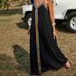 Women's Bohemian V-Neck Casual Spaghetti Straps Dress