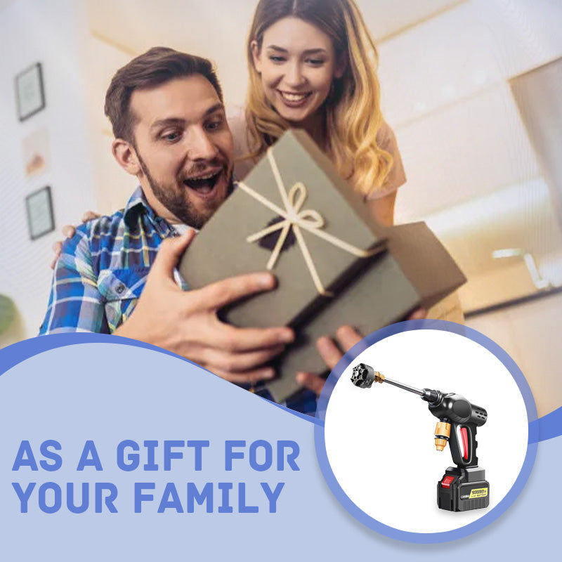 🚗 60% OFF! 💦 PORTABLE CAR WASH MACHINE - High Pressure & Multi-Purpose Use, Compact Design for Easy Storage, Ideal for Outdoor Cleaning and Vehicles 🌟🔧