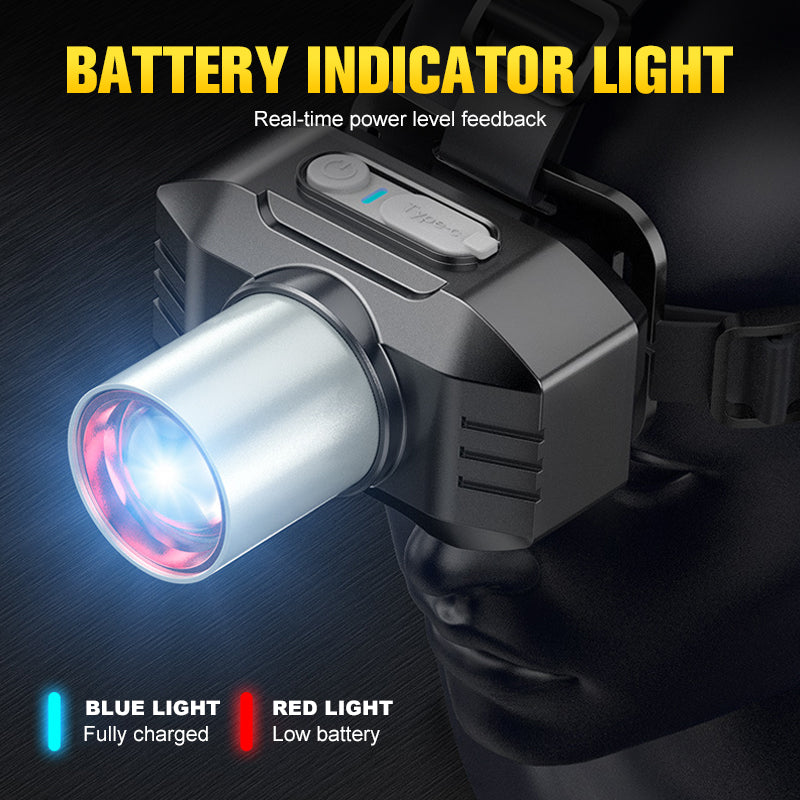 🔥Hot Sale 50% OFF🔥Bright Outdoor Rechargeable LED Headlamp