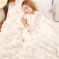 🎅Xmas Hot Sales - 50% OFF🛏️Thickened rabbit plush&milk velvet cover blanket