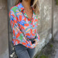 🌈Artistic Floral Shirt - Classic Collar & Loose Fit