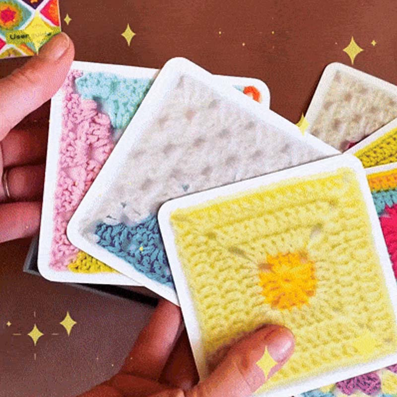 The Granny Square Card Deck - 50 Mix & Match Designs