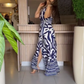 Women's Elegant Sleeveless Waist-Cinched Dress
