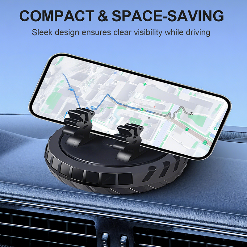360° Rotatable Compact Car Phone Mount