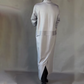 Women's Elegant Long Sleeve Drawstring Waist Dress