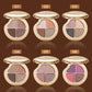 4-Color Highly Pigmented Long-Lasting Eyeshadow Palette