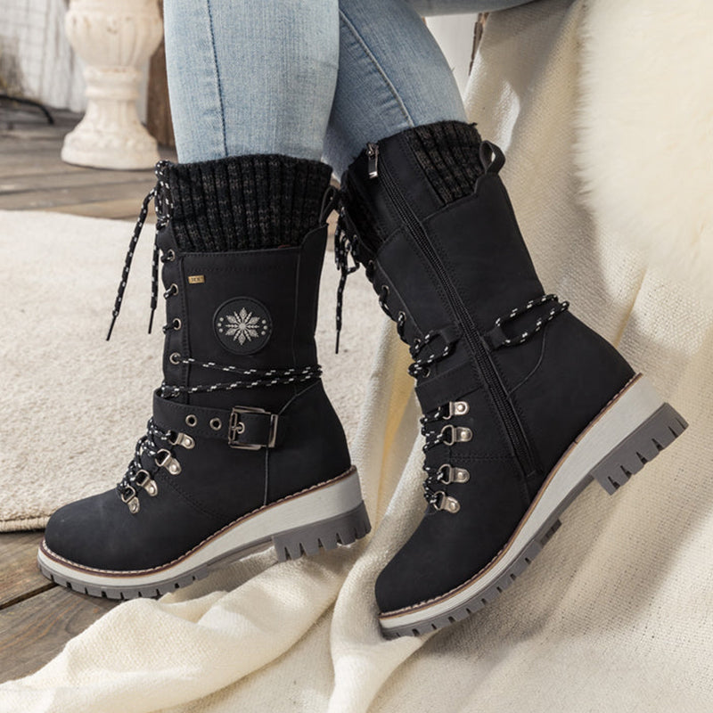 🎁Hot Sale 50% OFF🔥Women's Waterproof Knee Snow Boots👢