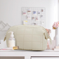 Portable Checkered Travel Makeup Bag