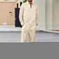 🎉Huge 50% OFF🎉Men’s Waffle Knit Sweatshirt & Straight-Leg Pants Set