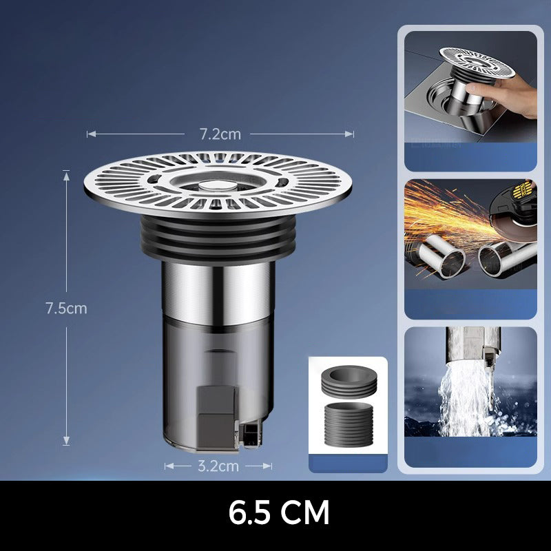 Round Extended Floor Drain for Bathroom