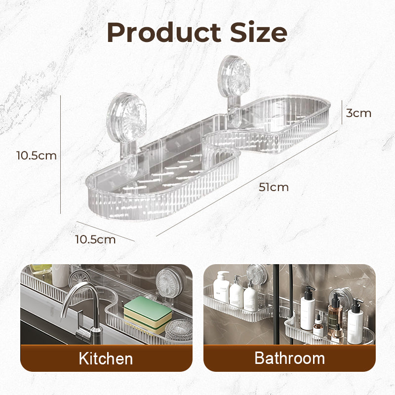 🔥2025 Hot Sale🔥Universal Removable Faucet Storage Rack