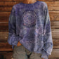 Women's Loose Fit Tie-Dye Sweatshirt