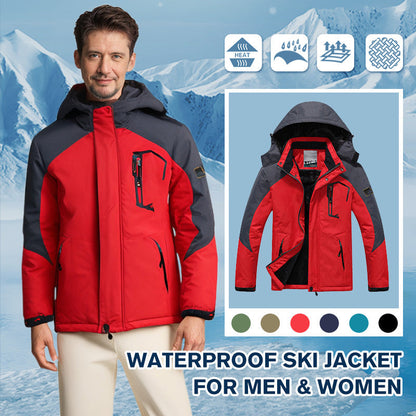🧥New arrivals: 50% off-Unisex Waterproof Ski Jacket - Slim & Relaxed Fit Options, Multi Pockets