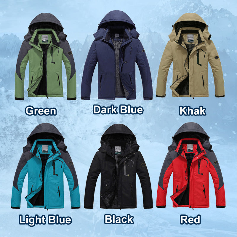 🧥New arrivals: 50% off-Unisex Waterproof Ski Jacket - Slim & Relaxed Fit Options, Multi Pockets