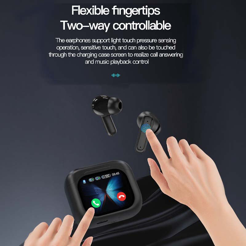 🎧The Most Advanced Technology-Compact Touch-Control Clear-Sound Earbuds