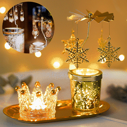 Rotating Scented Candle Holder