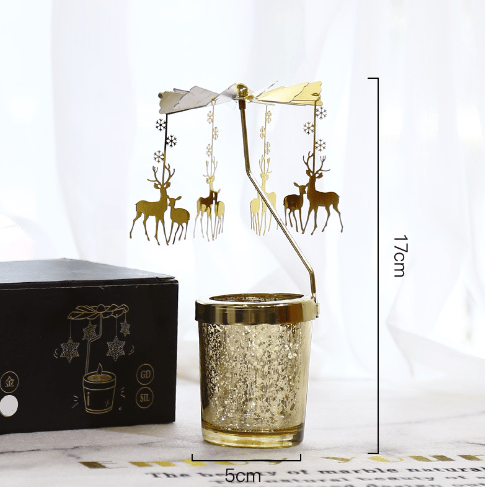Rotating Scented Candle Holder