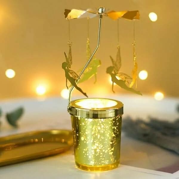 Rotating Scented Candle Holder