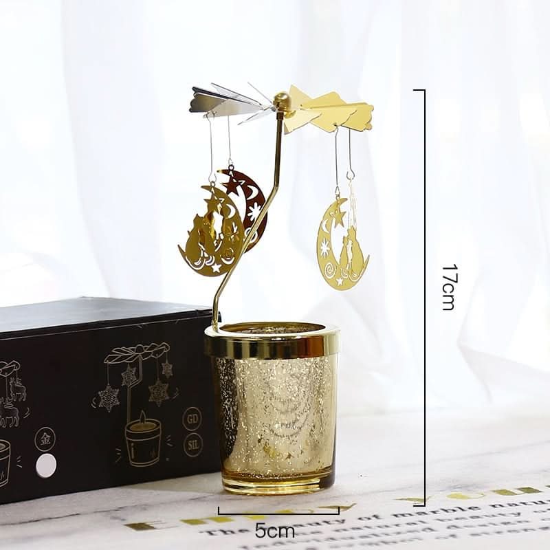Rotating Scented Candle Holder