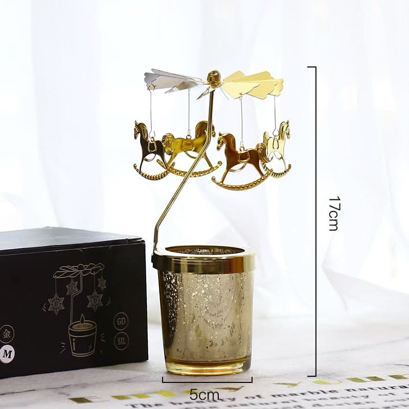 Rotating Scented Candle Holder