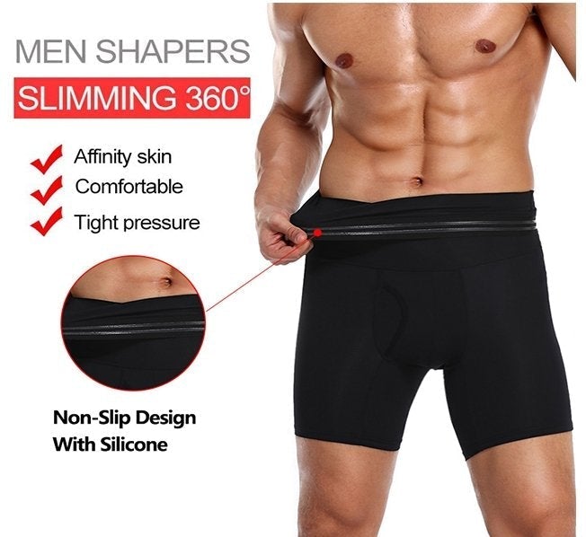 Limited stock available 50% OFF💥💥💥Men's High Waist Shapewear Boxer Briefs