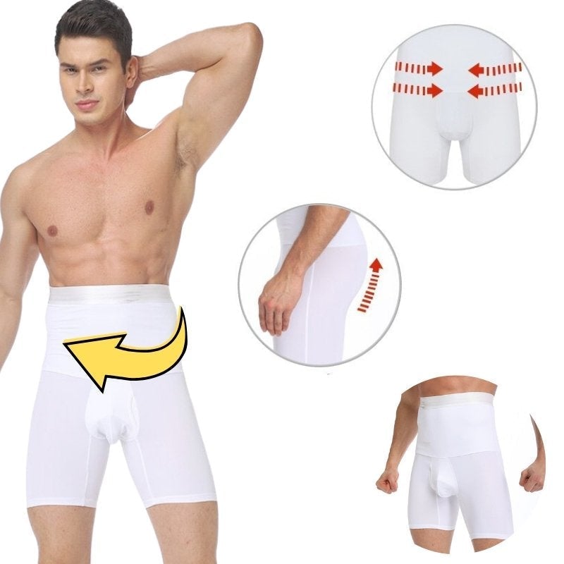 Limited stock available 50% OFF💥💥💥Men's High Waist Shapewear Boxer Briefs