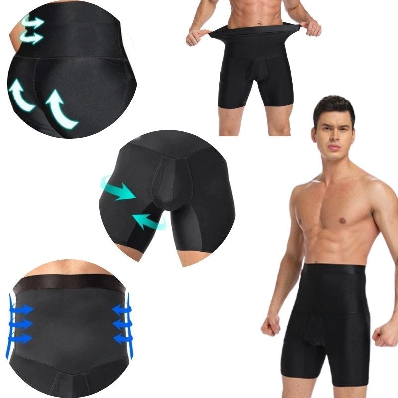 Limited stock available 50% OFF💥💥💥Men's High Waist Shapewear Boxer Briefs
