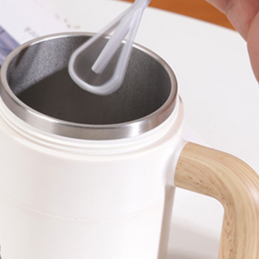 Rechargeable Self Stirring Mug with Lid