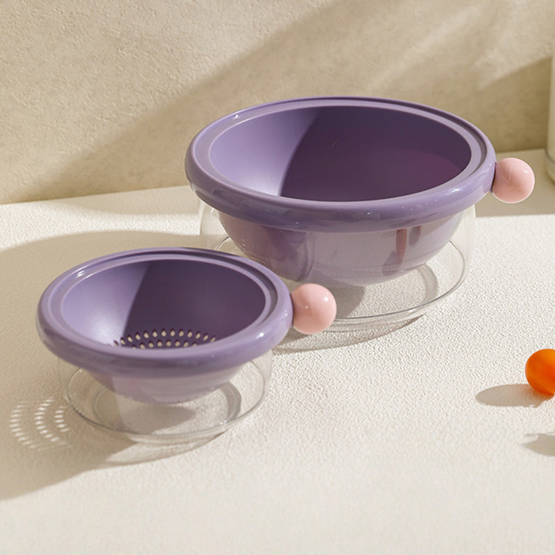 2-in-1 Colander and Serving Bowl Set