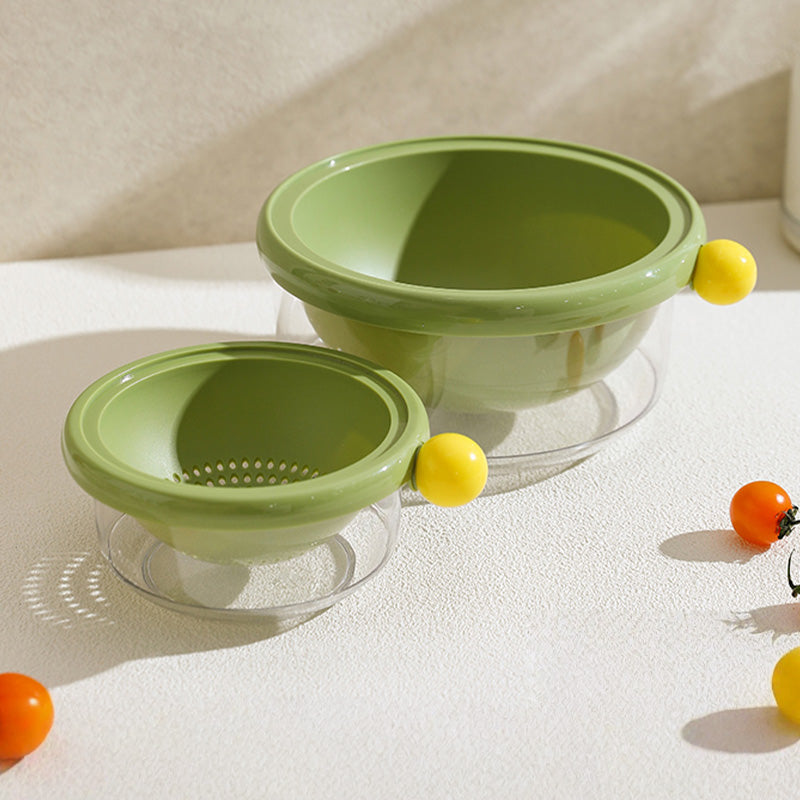 2-in-1 Colander and Serving Bowl Set