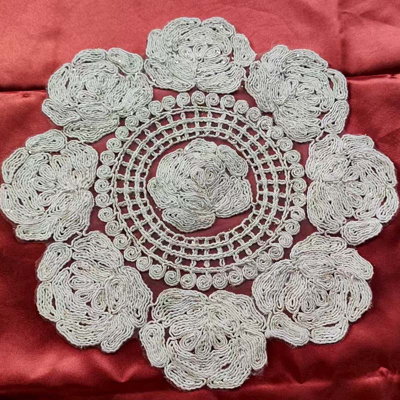 Round Floral Non Slip Placemat