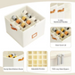📢📢50% OFF !!!⏰ Fabric Shoe Organizer Storage Box👟– Foldable Design, Large Capacity, Dustproof & Breathable, Space-Saving for Closet & Bedroom 🧺
