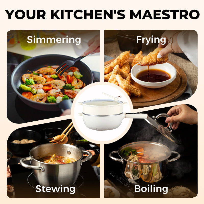 Non-stick Electric Wok for Cooking