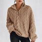 Women’s Knit Quarter Zip Pullover Sweater