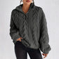 Women’s Knit Quarter Zip Pullover Sweater