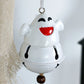Charming Ghost Shaped Hanging Decoration & Bell