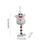 Charming Ghost Shaped Hanging Decoration & Bell