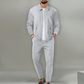 🔥Hot Sale Offer: 50% Off-Men’s Stylish Lapel Jacket & Jogger Pants 2-Piece Set
