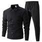 🔥Hot Sale Offer: 50% Off-Men’s Stylish Lapel Jacket & Jogger Pants 2-Piece Set