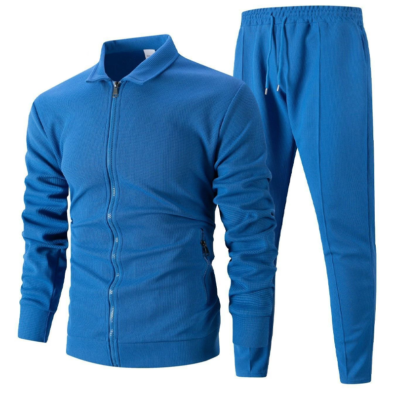 🔥Hot Sale Offer: 50% Off-Men’s Stylish Lapel Jacket & Jogger Pants 2-Piece Set