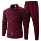 🔥Hot Sale Offer: 50% Off-Men’s Stylish Lapel Jacket & Jogger Pants 2-Piece Set