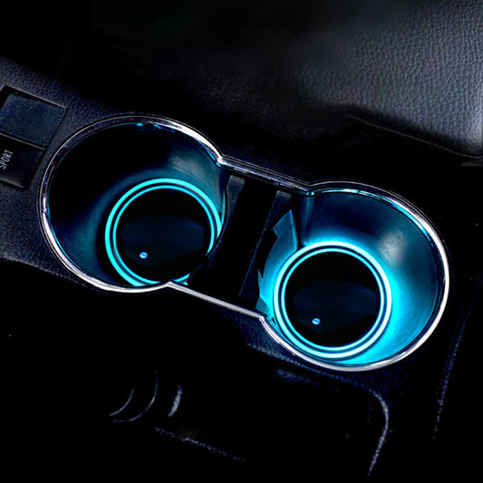 🔥Hot Sale Offers-7-Color Changing Waterproof Car Coaster