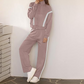 💥Limited-time offer: 50% off-Stylish Jacket & Wide Leg Pants 2-Piece Set-Warm and stylish