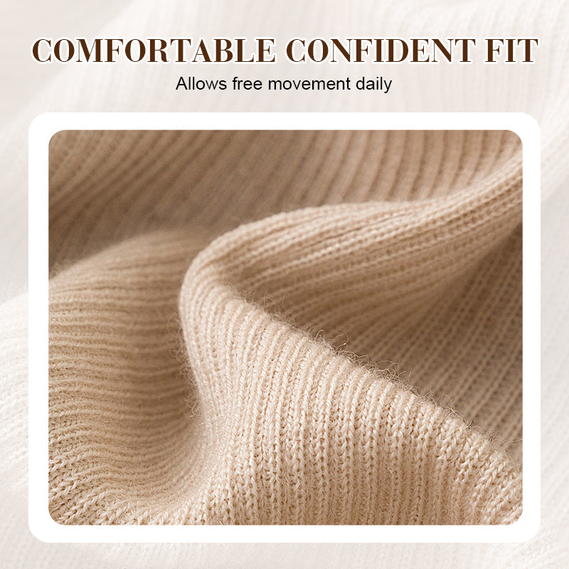 🔥New arrivals offer-Chic V-Neck Long Sleeve Wrap Front Sweater